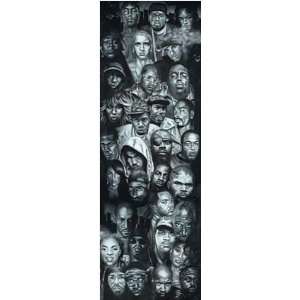   158 x 53cm. Hip Hop Legends, Icons, Rap, Underground
