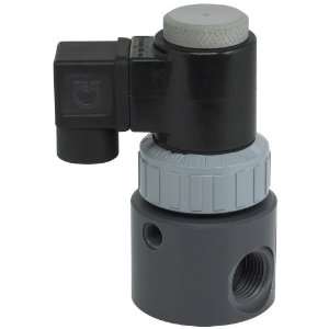 Polypropylene Solenoid Valve, For Corrosive and Ultra Pure Liquids, 2 