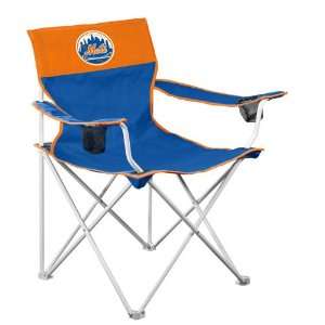  New York Mets Big Boy Adult Folding Logo Chair Sports 
