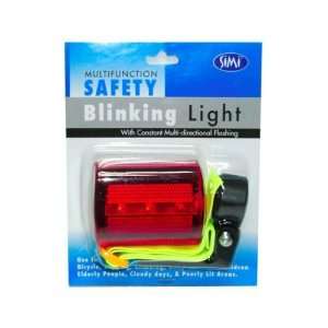  2X2.5 Blinking Safety Light Bike Or Arm Case Pack 72 