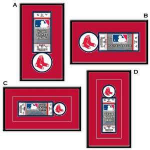  Boston Red Sox Single Ticket Frame