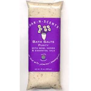  Soak N Scents Purity Bath Salts, 3 oz Beauty