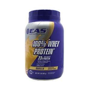  EAS/100% Whey Protein/Vanilla/2 lbs Health & Personal 