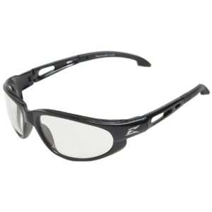  Edge Eyewear SW111 Dakura Safety Glasses, Black with Clear 