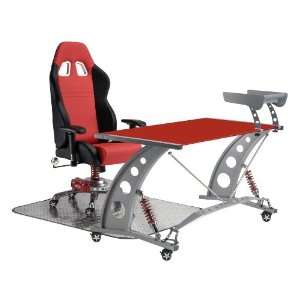    Grand Prix Swivel Arm Chair w Pitstop Desk
