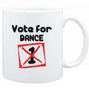    Mug White  Vote for Dance  Female Names