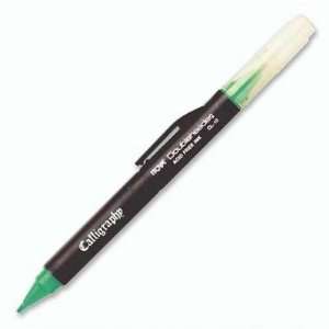  Doubleheader Calligraphy Marker, 1.5mm/3.0mm, Green   MKR 