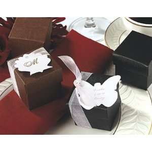  Mocha Favor Box (25 per order) Wedding Favors Kitchen 
