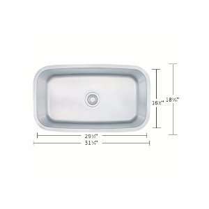  ECLIPSE Napa Single Bowl SInk STAINLESS STEEL 3018