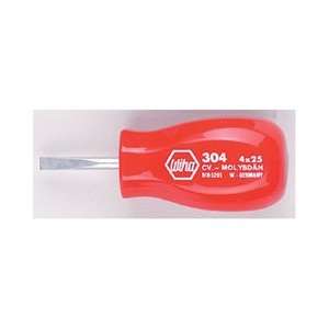  Wiha Tools 817 30240 Soft Grip Slotted Stubby Drivers 
