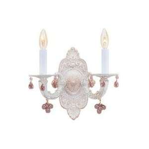    Crystorama 1 Light Wall Sconce   Abbie Collection
