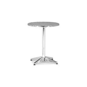  Zuo Modern Christabel Round Folding Table Aluminum 