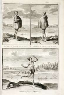   Print, PRIEST, MAGICIAN, VIRGINIA, AMERICA, B. Picart,1727  