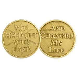  You Held Out Your Hand   Bronze AA ACA AL ANON Affirmation 