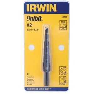 to 1/2 by 1/32nds Unibit Step Drill (1 Each)  