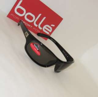 2012 Bolle Anaconda Shiny Black Polarized TNS 10338 Sunglasses  