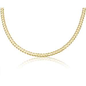   Curb Link Chain / Necklace 5mm Wide 20 inch Long   Weighing 15.2 Gr