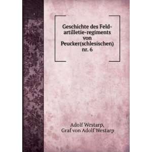  (schlesischen) nr. 6 Graf von Adolf Westarp Adolf Westarp Books