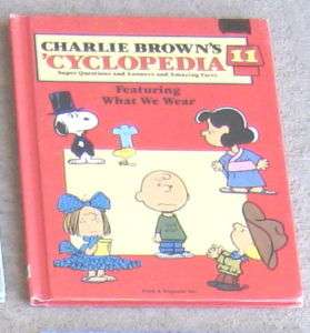 Charlie Browns Cyclopedia Volume 11   What We Wear  