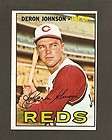   Baseball Set Cincinnati Reds Lot 3 Jim Maloney Deron Johnson  