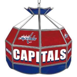  NHL1600 WC   NHL Washington Capitals Stained Glass Tiffany 