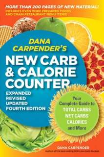 Dana Carpenders NEW Carb Counter  Expanded, Revised, and Updated 