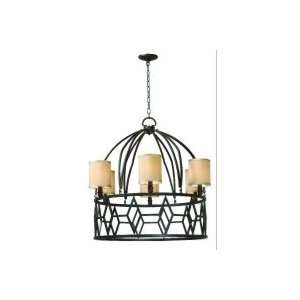   Imports Lighting Decatur 6 Light Chandelier 3516 42