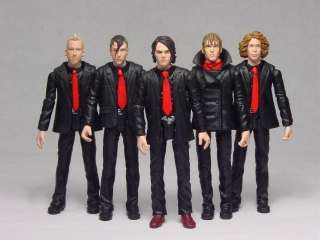 My Chemical Romance ACTION FIGURE SET OF 5 w GERARD WAY  