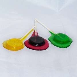 NEW REAL LOOKING FAUX THREE MELTING LOLLIPOP SUCKERS  
