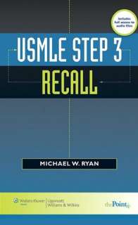 usmle step 3 recall print and michael w ryan paperback