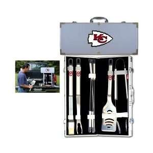  Kansas City Chiefs 8pc. BBQ Set w/Case