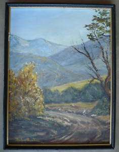 Thelma Bunting, California Landscape Oil LISTED  