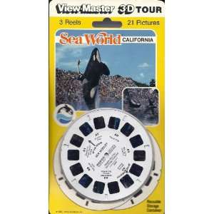  Sea World California 3d View Master 3 Reel Set Toys 