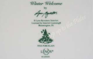 Lenox Winter Welcome Lynn Bywaters 11 Dinner Plates  