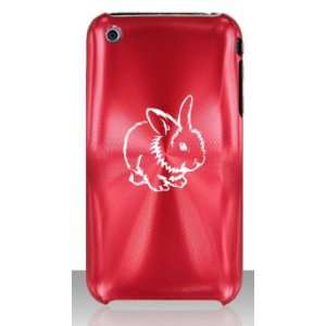  Apple iPhone 3G 3GS Red C146 Aluminum Metal Back Case Cute 