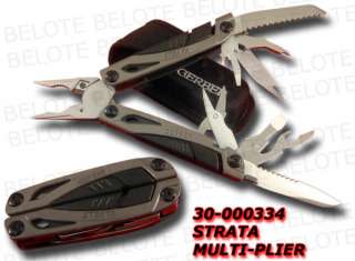 Gerber Strata Multi Plier Tool w/ Sheath 30 000334 NEW  