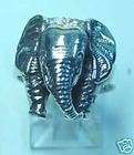 Zoo Animal Baby African Asian Elephant head trunk ring 