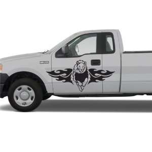  FORD F150 VINYL SIDE GRAPHICS FIT ANY TRUCK LION