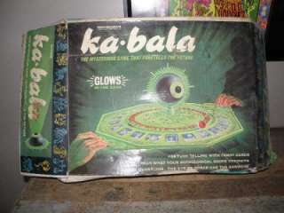 Vintage Transogram 1967 Ka Bala Mystic Game w/Tarot Cards Eye of Zohar 