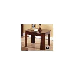  End Table in Dark Cherry Finish by Furniture of America 
