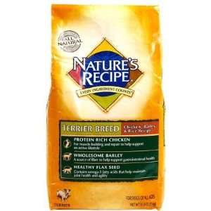  Natures Recipe Terrier Breed   Chicken, Barley & Rice   5 lb 
