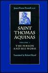 Saint Thomas Aquinas The Person and His Work, Vol. 1, (081320853X 