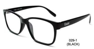 NEW Stylish Fashion EYE Glasses Frame MADE IN KOREA 029 1 BLACK  