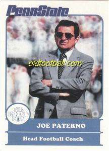 1992 Penn State second mile card, LEE RUBIN  