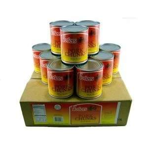  Yoders Canned Pork Chunks   1 Case/12 Cans