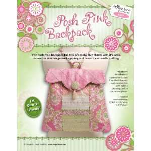  Hope Yoder Posh Pink Backsack Backpack Sewing Pattern 