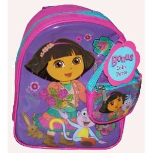  Dora the Explorer & Boots the Monkey 10 Toddler Backpack 