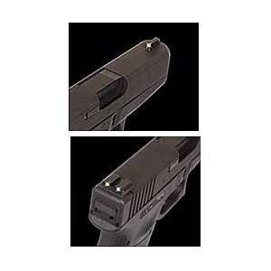  Glock 10mm & .45 Caliber Tritium Sight Set, Green Sports 