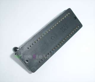 DIP 40 Pin 40Pin Universal ZIF IC Socket (Black Color)  