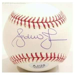  Signed Andruw Jones Baseball   Rawlings